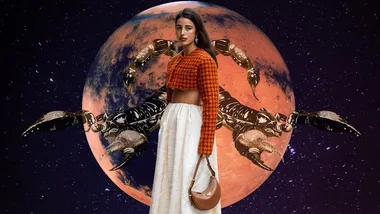 Mars in Scorpio via Marie Claire.