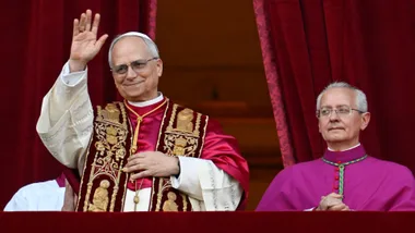 Cardinal Robert Francis Prevost, who will be known as Pope Leo .