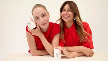 Graphic artist and model Jeet Pavlovic (left) with her mother, Carla Oates, CEO and founder of The Beauty Chef.