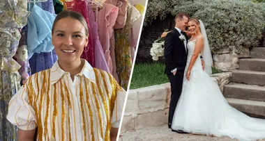 How This Bride Paid Off The Bulk Of Her Wedding By Renting Dresses Online