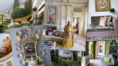 A collage of images depicting the home of JJ Martin.