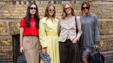 Copenhagen Spring Summer Fashion Week street style looks.