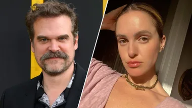 David Harbour and Natalie Tippett