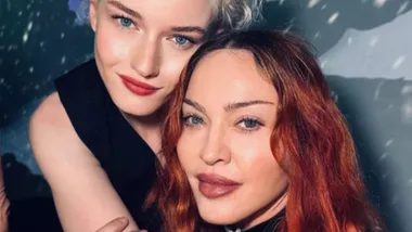 Julia Garner and Madonna