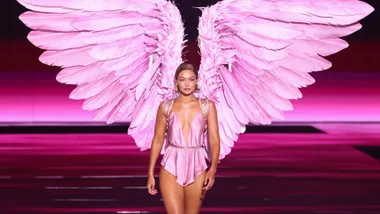 gigi hadid walks the victorias secret runway show