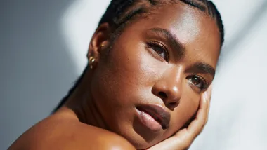 woman looking off into the distance